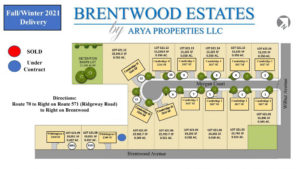 Brentwood Estates available lots