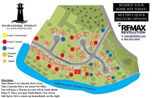 Map of Paradise Point
