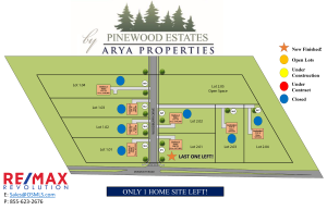 Sales Map of Pinewood Estates_Branded